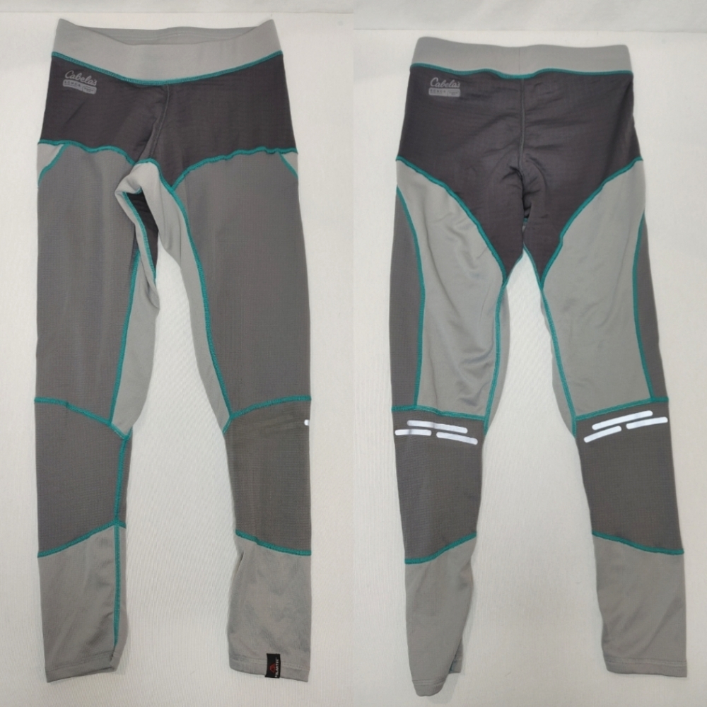 Cabela's E.C.W.C.S. Thermal Zone Base Layer Pants Leggings Tights Women's Small
